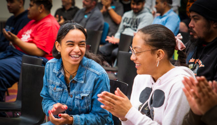 Students at Pacific Welcome 6